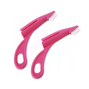 Nunbell ujjra húzható fogkefe kisállatoknak – 2 db