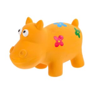 Sikoltozó latex játék kutyák részére –Víziló