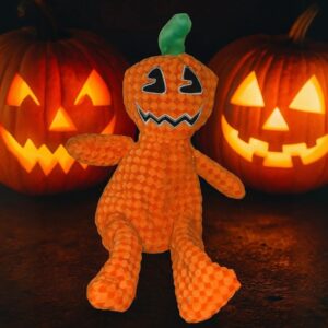 Halloween plüss játék csörgő papírral-több mintázatban - Töklámpás