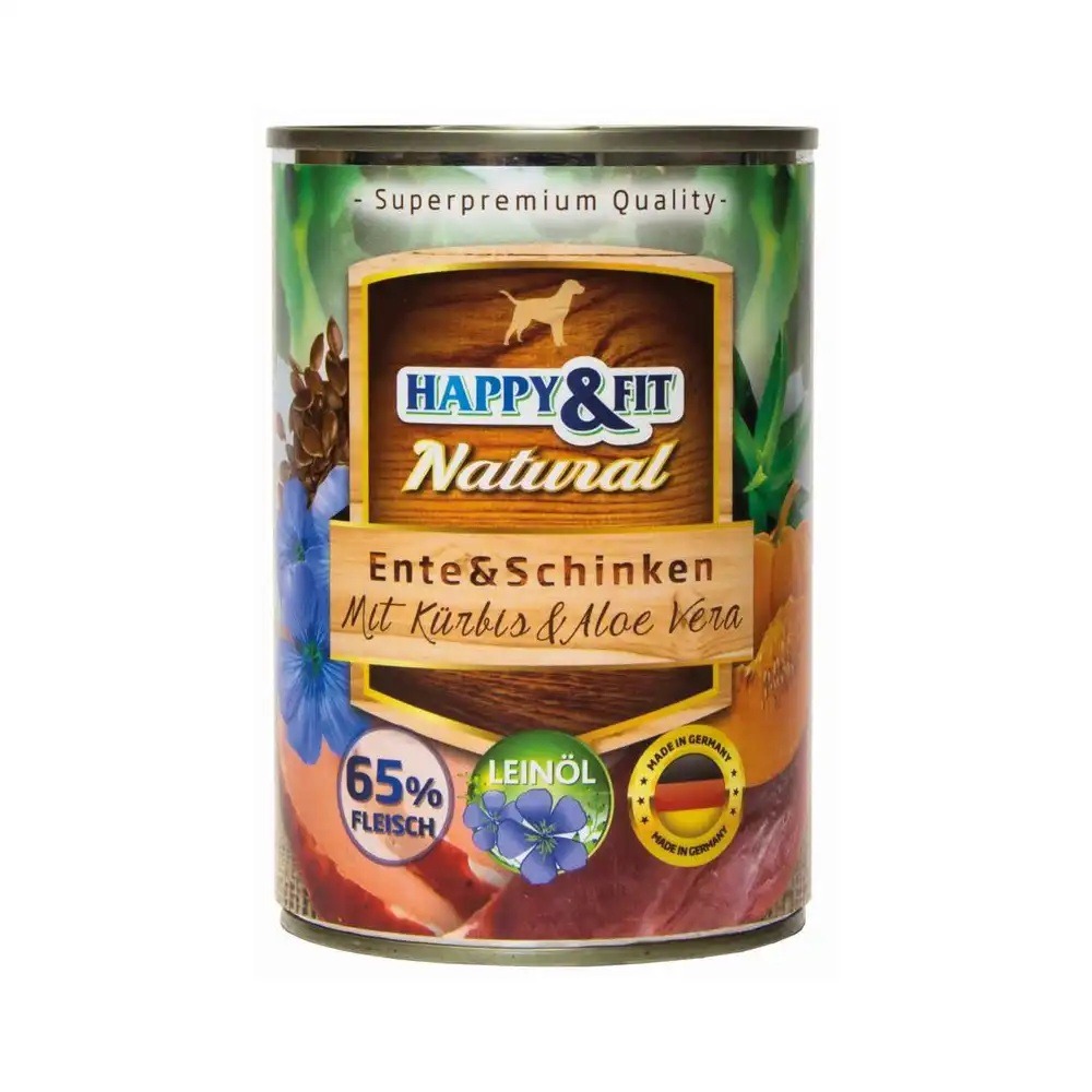 Happy&Fit Natural Dog konzerv kacsa