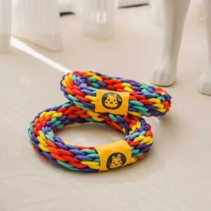 Kisállat rágókötél gyűrű - 15cm