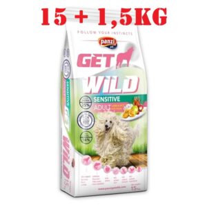 Panzi GetWild Adult Sensitive Lamb & Rice with Apple – 15 + 1