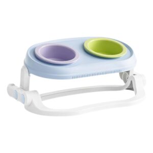 Galaxy állítható kerámia dupla tálkészlet kisállatoknak