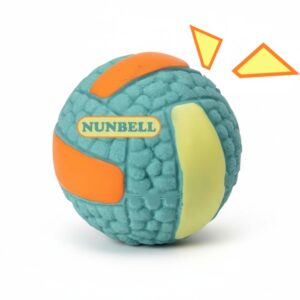 Nunbell csipogó latex röplabda kutyáknak