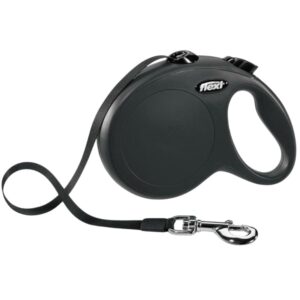 Flexi New Classic Black Design szalagpóráz 5m - S