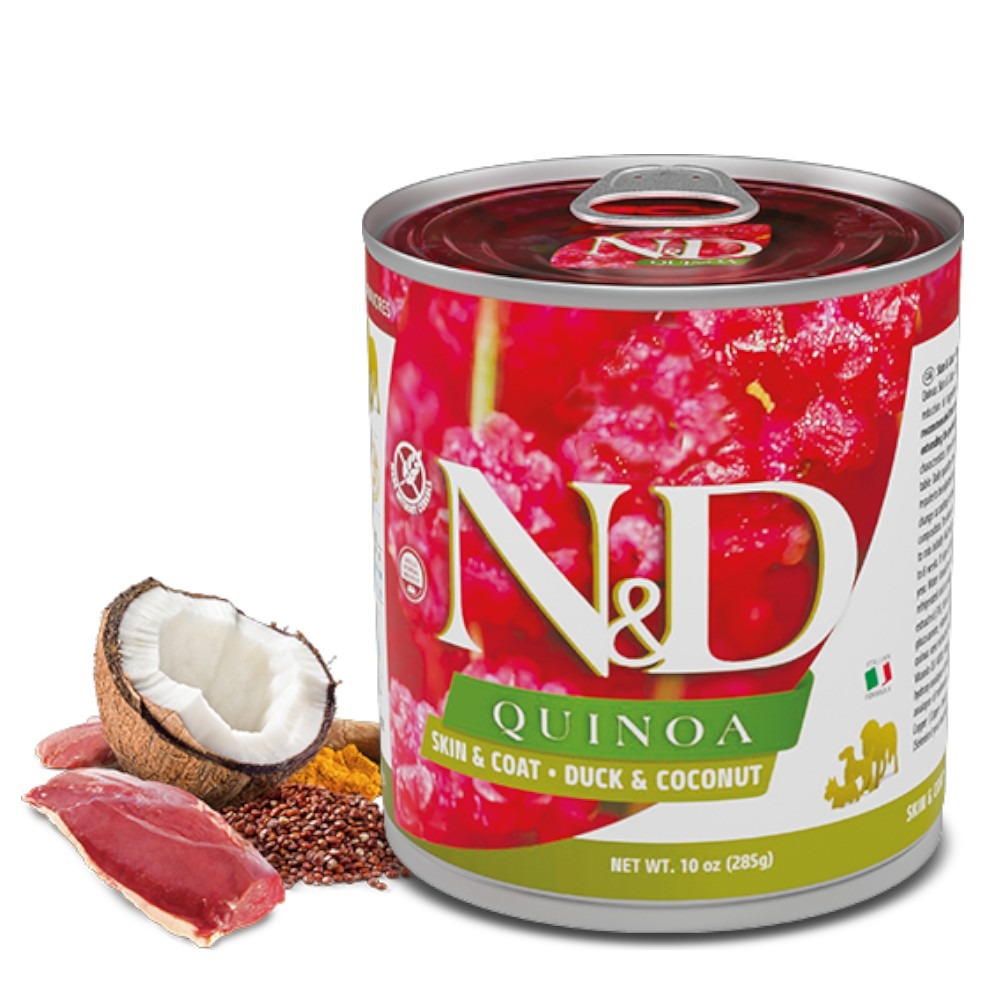 N&D Quinoa Adult Konzerv Kacsa & Kókusz - 285g