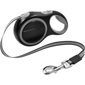 Nunbell kutya automata póráz több színben M -5m - Szürke