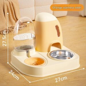 2az1-ben kisállat automata etető és itató több színben 1L/1