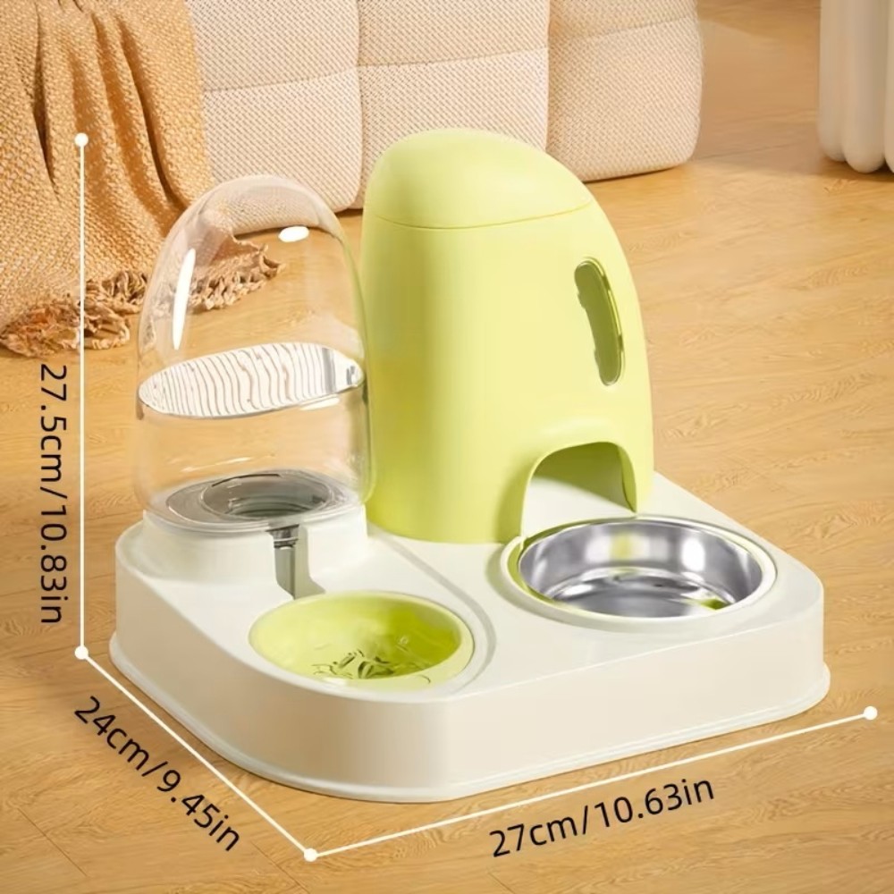 2az1-ben kisállat automata etető és itató több színben 1L/1