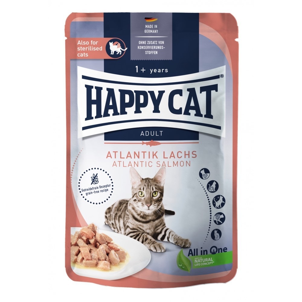 A Happy Cat Culinary alutasakos eledel lazachússal - 20x85g