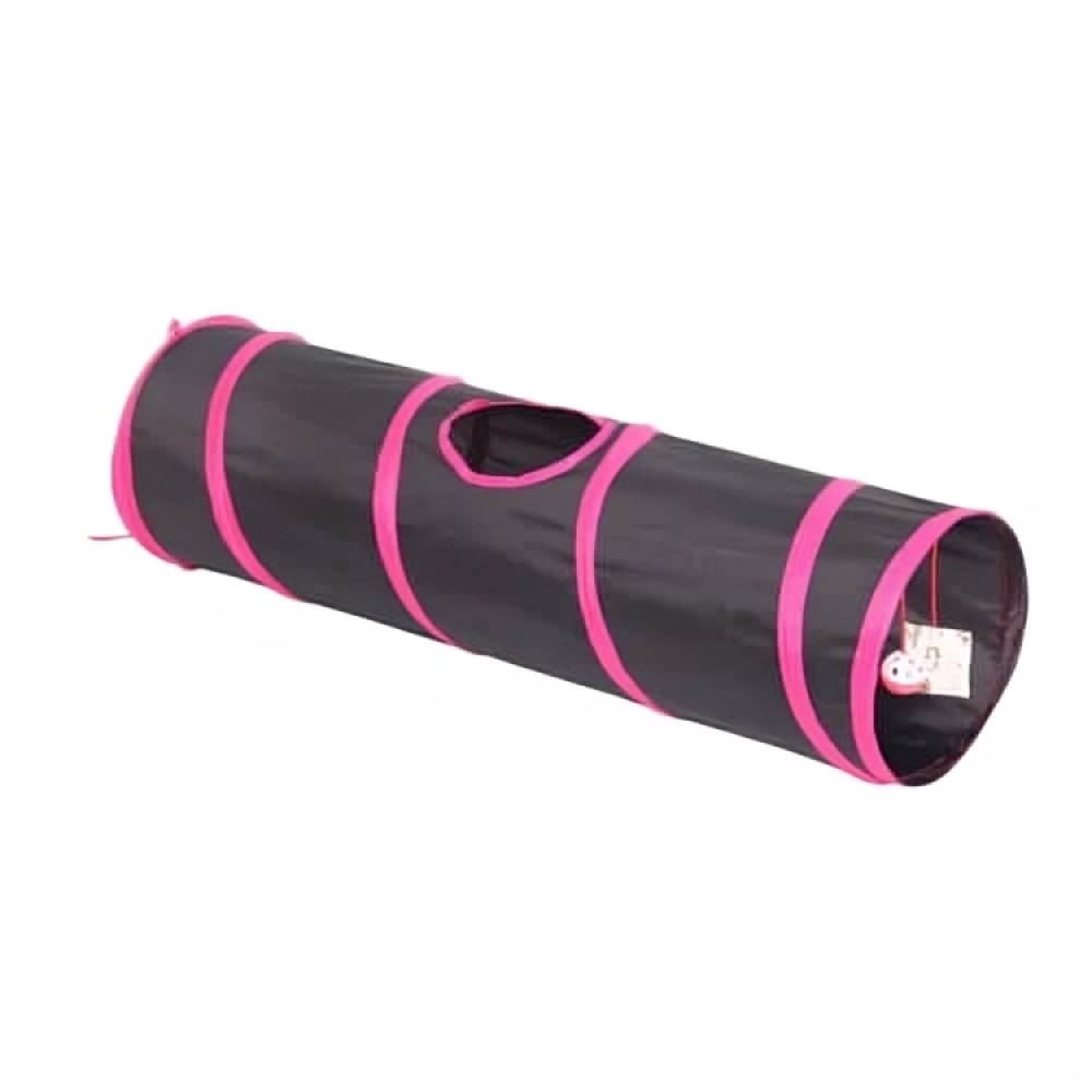 Nunbell egyenes cica alagút - Rózsaszín