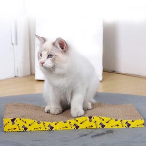 Macska kaparó deszka-hullámos alak