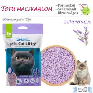 Levendulás Tofu macskaalom-6L