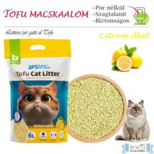 Citromos Tofu macskaalom-6L
