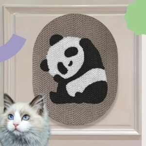 Falra ragasztható ovális macska játék kaparó-Hello Panda