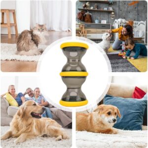 Gurulós jutalomfalat adagoló játék-Foodball - Sárga