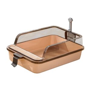 Fröccsenésmentes macska alomtálca