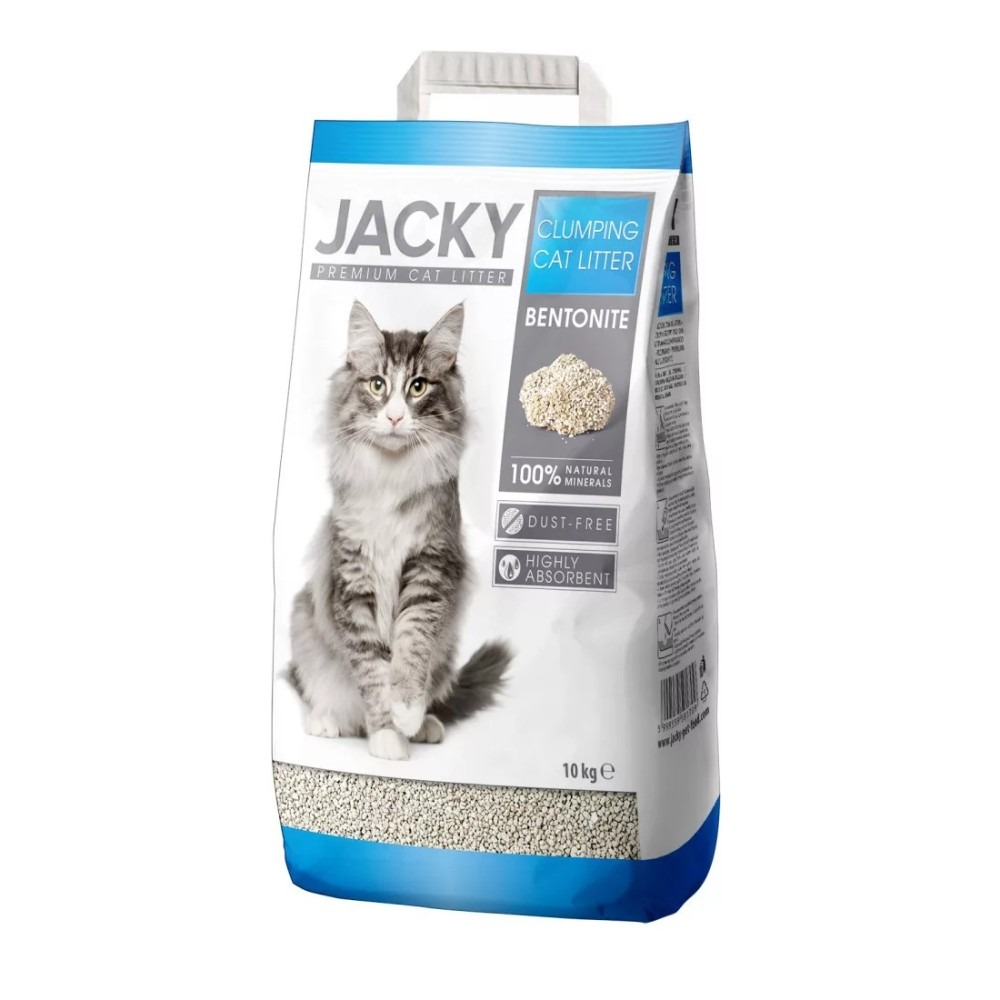 Jacky Premium csomósodó bentonit macskaalom 10kg