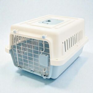 Biztonságos kisállat szállítóbox – kék