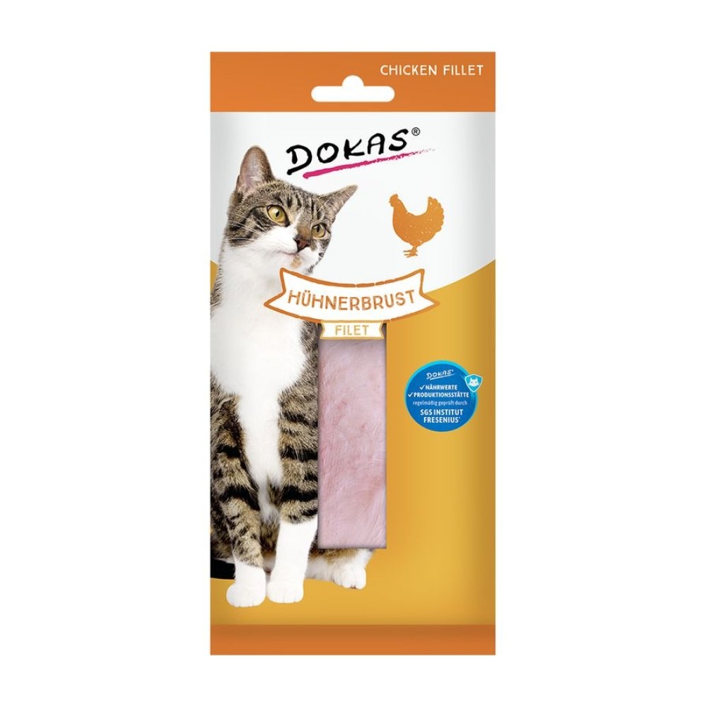 Dokas csirkemellfilé cicáknak - 22g