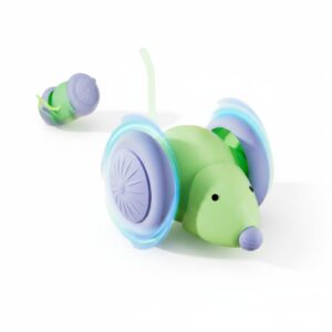 Interaktív LED-es futó egér macskáknak