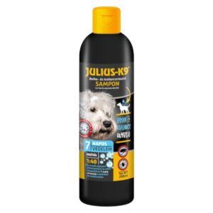 Julius K9 Bolha- és kullancs riasztó sampon kutyák részére (200ml)