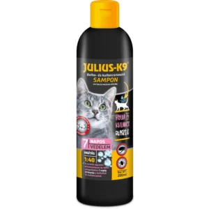 Julius K9 Bolha- és kullancsriasztó sampon macskák részére - 200ml