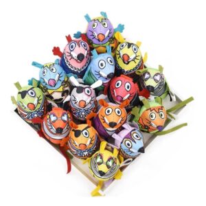 Színes plüss egér játék macskáknak