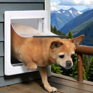 Trixie Ajtó Kutyának 2-utas Xs-S 25*29cm fehér