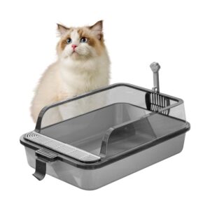 Fröccsenésmentes macska alomtálca