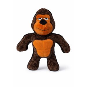 Csipogó plüss kutyajáték 1db - Izmos állatfigurák 36cm - Gorilla