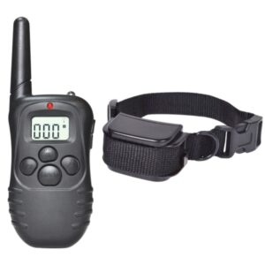 Elektromos kutyakiképző nyakörv LCD kijelzővel 15-50cm