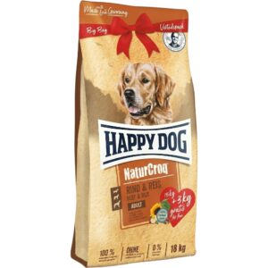 Happy Dog NaturCroq Rind & Reis 15+3kg bónusz