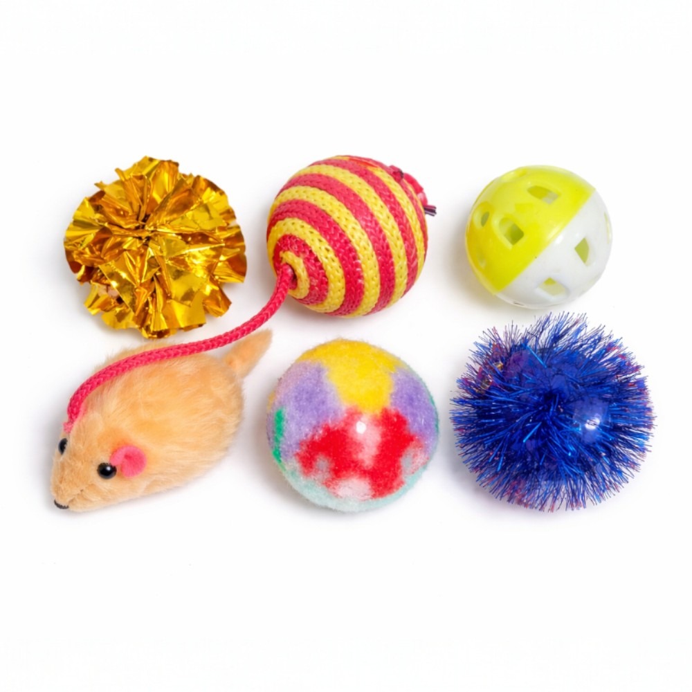 Macskajáték szett 6db