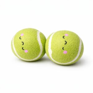 Mosolygós teniszlabda kutyajáték szett 7
