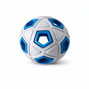 Rágó- és jutalomfalat tartó kutyajáték labda vanília illattal – 7 cm