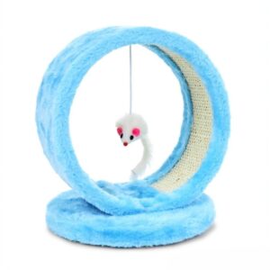 Macska játékkerék kaparó egérrel 24cm