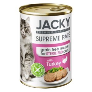 Jacky steril macska konzerv pástétom pulyka